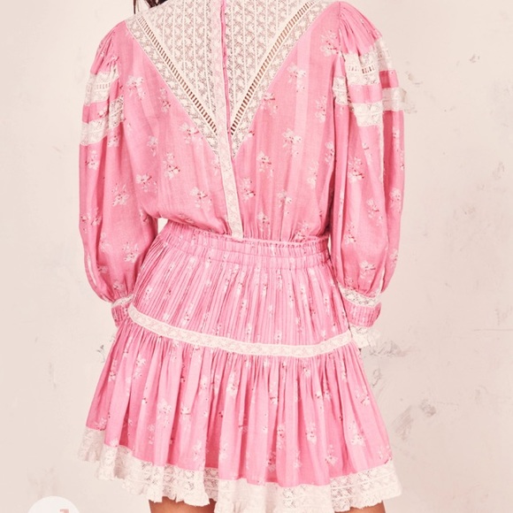 Loveshackfancy Pink Viola Dress - Picture 9 of 13